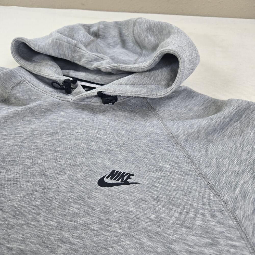 Nike Sportswear Tech Fleece Pullover Hoodie in Heather Grey Men's Size XXL